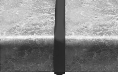 Планка Герда для столешницы 28 мм щелевая T-образная