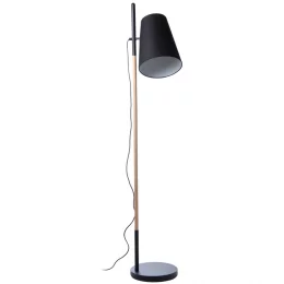 Лампа напольная hideout, 168х27 см, черная