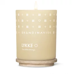 Свеча ароматическая lykke с крышкой, 65 г (новая)