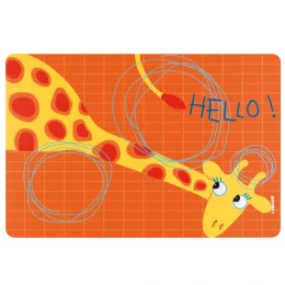 Салфетка подстановочная детская hello, Жираф