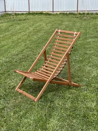 Кресло-шезлонг SunWave сиденье из дерева