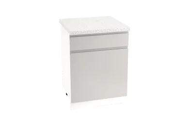 Шкаф нижний Маори 1 ящик с 1 створкой 600M левый