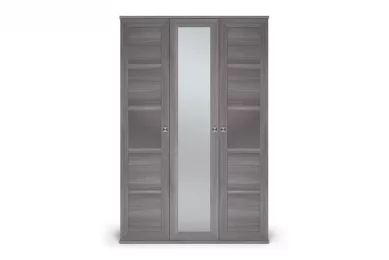 Шкаф Парма Нео 3-х дверный (2 глухих фасада, 1 зеркальный)