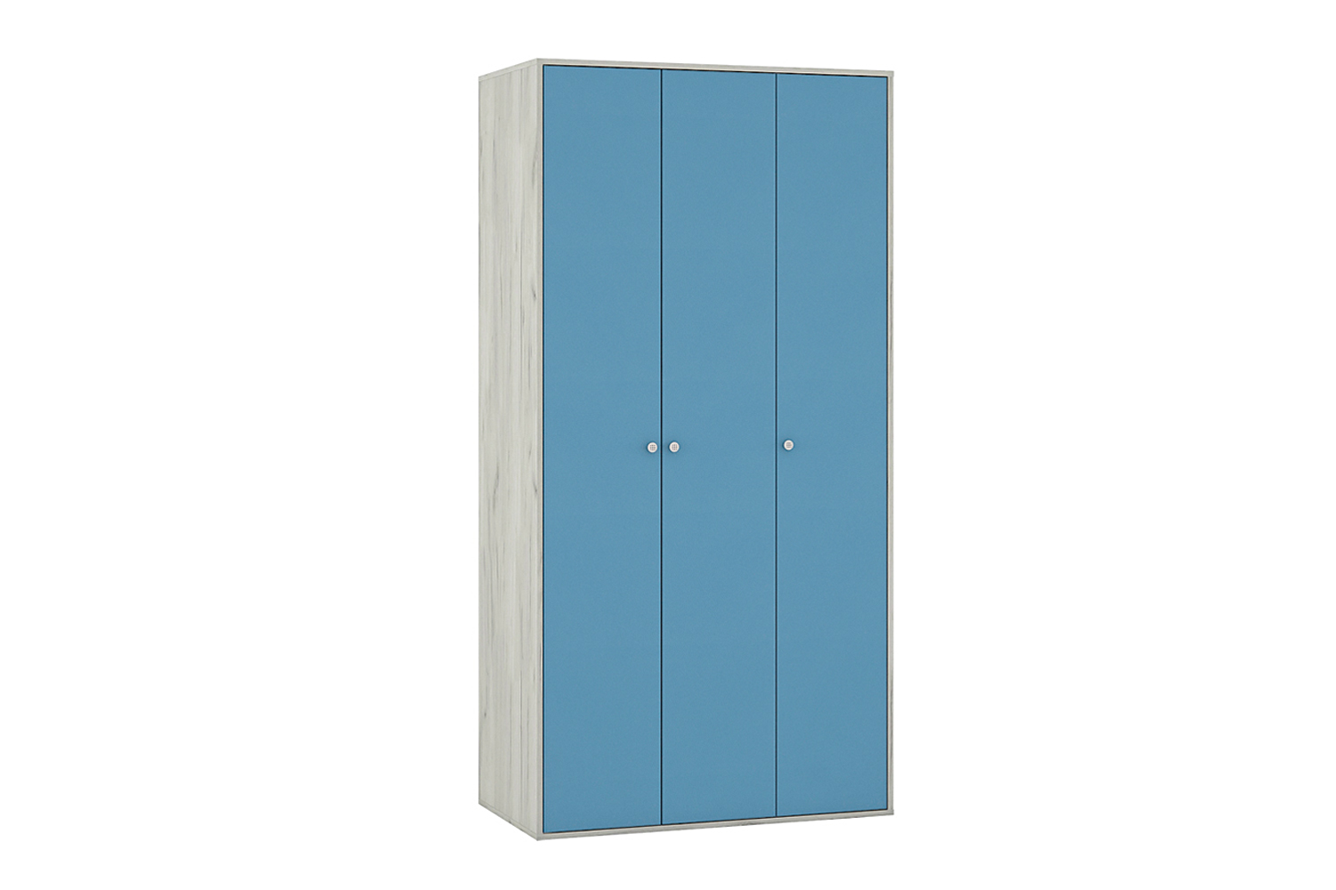 Шкаф для одежды синий