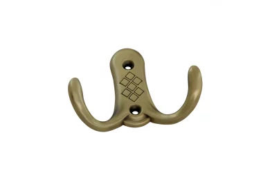 Мебельный крючок двухрожковый KR 0211 OAB