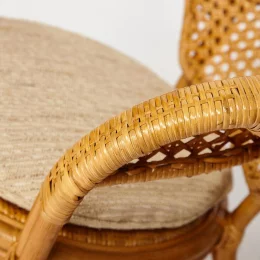 Комплект для отдыха Pelangi (стол со стеклом + 2 кресла) с матрасом