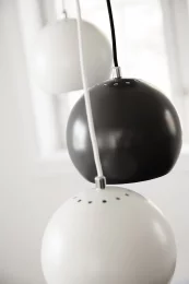 Лампа подвесная ball, 16х18 см, белая матовая, белый шнур