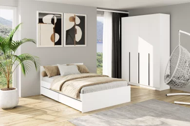 Кровать Монблан с ящиками