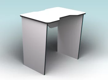 Геймерский компьютерный стол SGT-086 белый