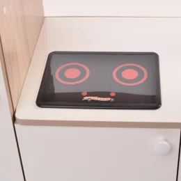Детская кухня SITSTEP с пеналом, интерактивная плита (свет, звук)