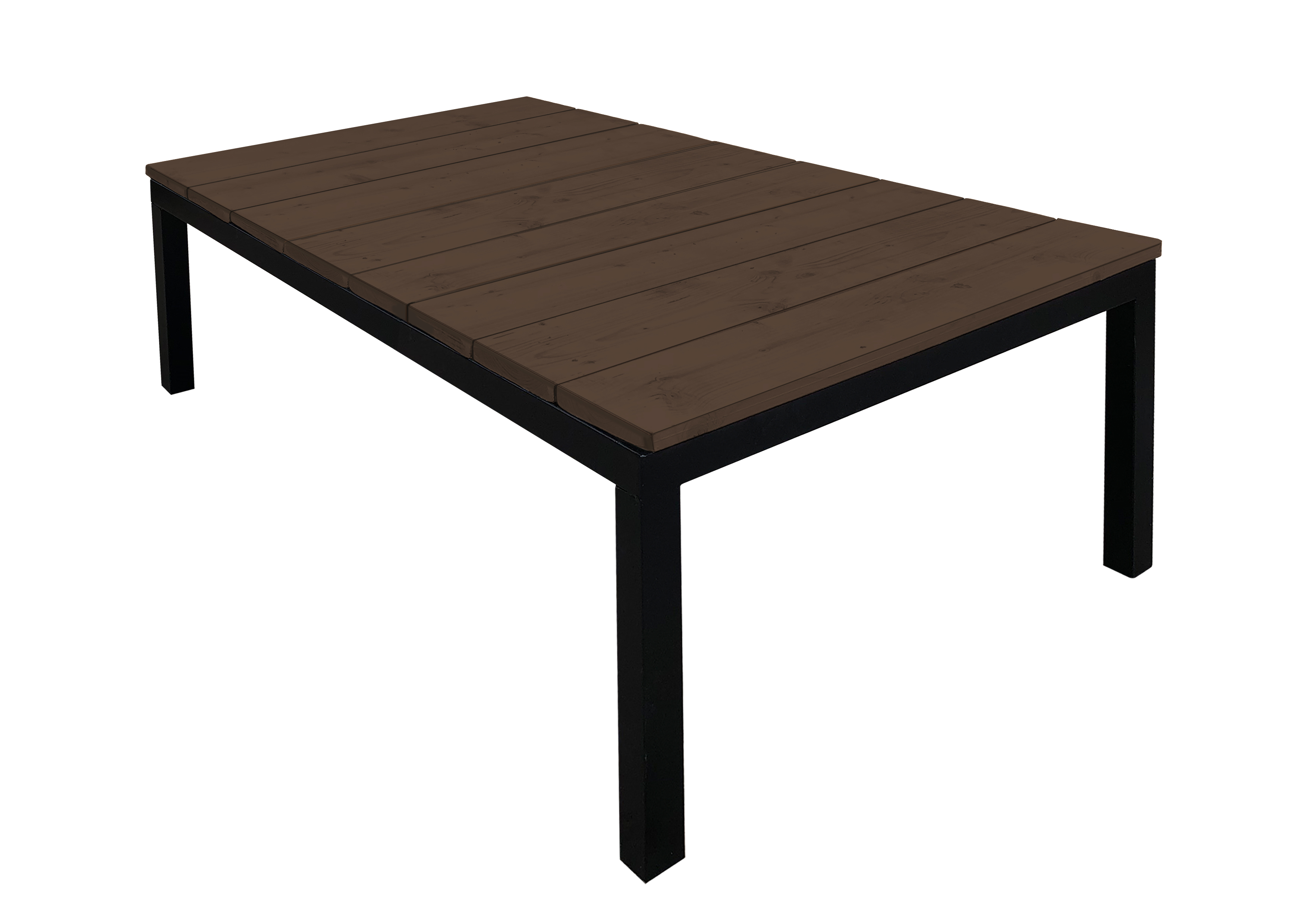 Садовый стол раздвижной naterial180/240x100x76 см алюминий коричневый