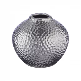 Cha6 Декоративная ваза Этно, Д150 Ш150 В130, серебряный
