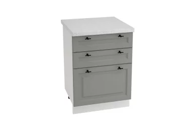 Шкаф нижний Ницца Royal 3 ящика 600