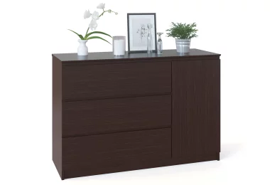 Комод Т-3Р с 3-мя ящиками и дверью