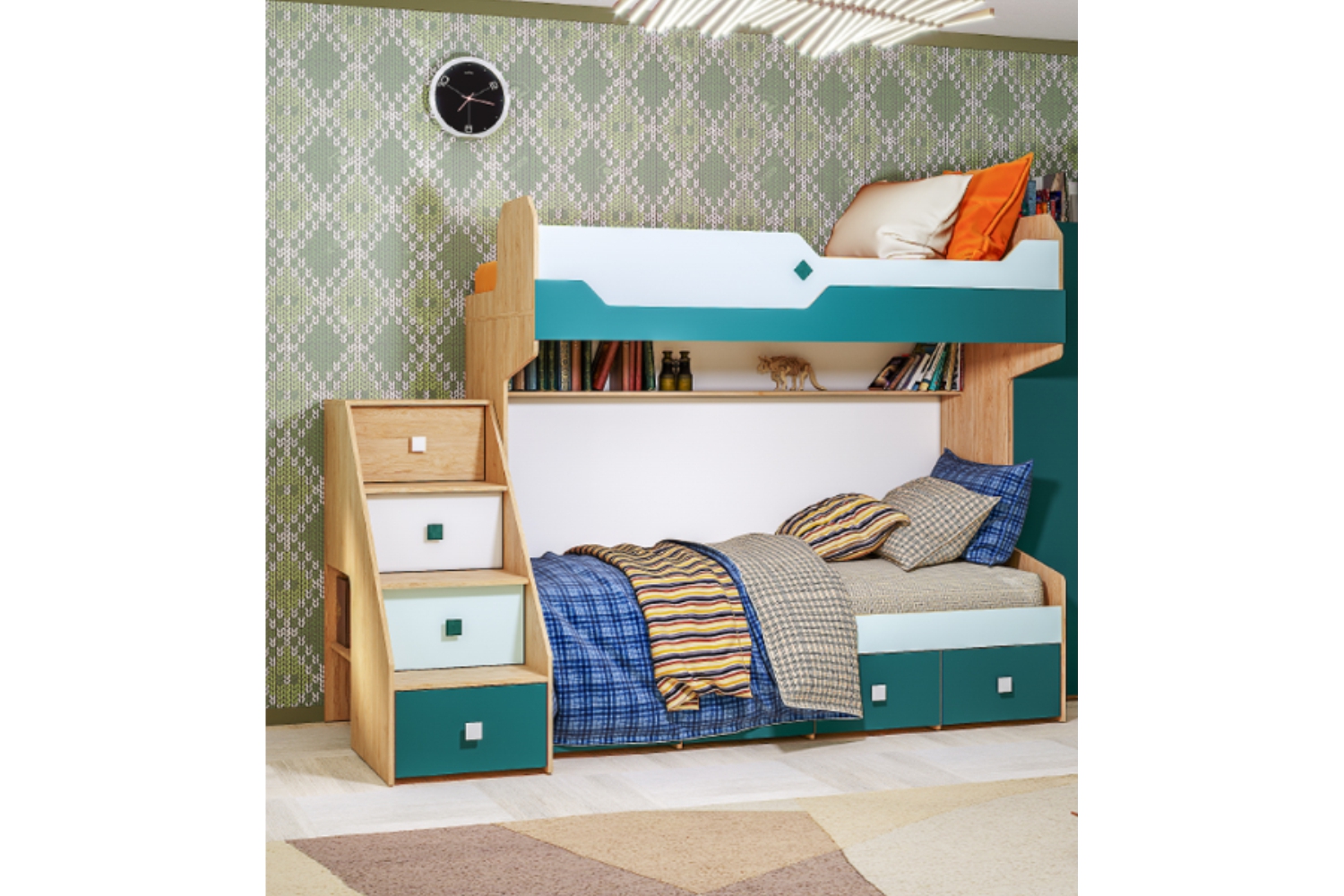 Мебель для 2 детей. Детская мебель Джуниор. Детская Джуниор модульная система. Двухъярусная кровать Джуниор. Двухъярусная кровать Моби.