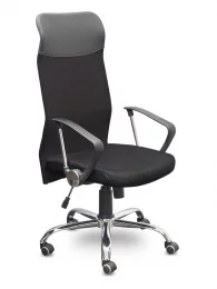 Офисное кресло Директ Люкс МС-040 В хром