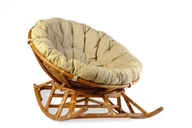 Кресло-качалка Папасан 23-01 D с подушкой