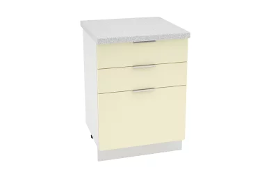 Шкаф нижний Терра 3 ящика 600