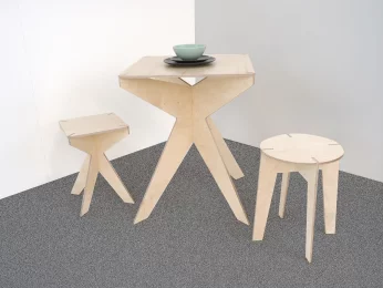 Стол сборно-разборный Необычная мебель 2 Х-образный