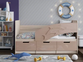 Кровать Дельфин 6 (правая)