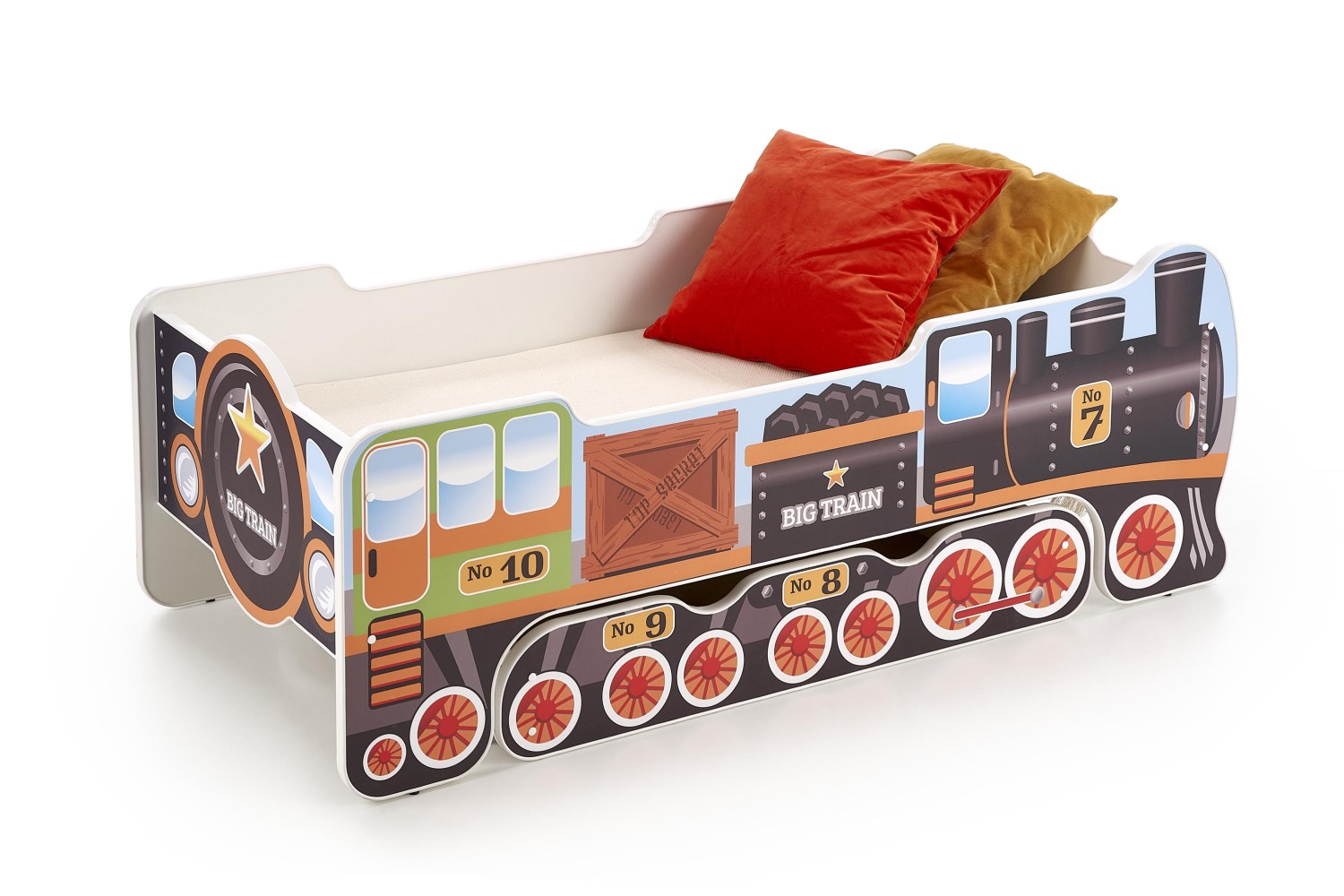 Кровать поезд для мальчика