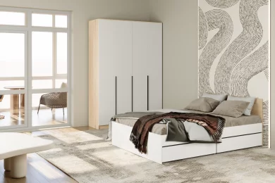 Кровать Монблан с ящиками