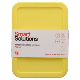 Контейнер для запекания и хранения smart solutions, 700 мл, желтый