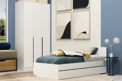 Кровать Монблан с ящиками