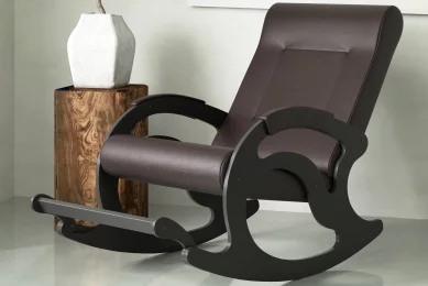 Кресло-качалка Тироль (экокожа)