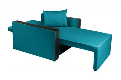 Кресло-кровать Милена с подлокотниками (рогожка/кожзам)