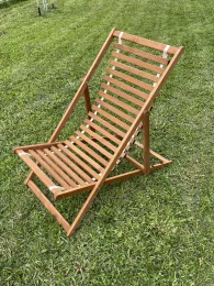 Кресло-шезлонг SunWave сиденье из дерева