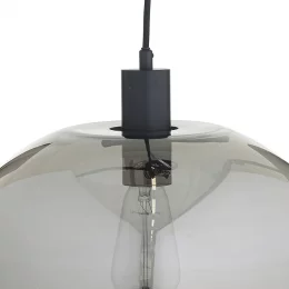 Лампа подвесная kyoto, 25,2х32 см, стекло electro plated