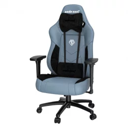 Премиум игровое кресло тканевое Anda Seat T Compact, синий
