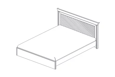 Кровать Венето с ортопедическим основанием (модель 1)