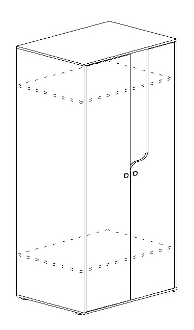 Шкаф для одежды омега