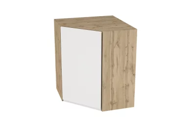 Шкаф верхний Маори угловой 590 (h=716) левый