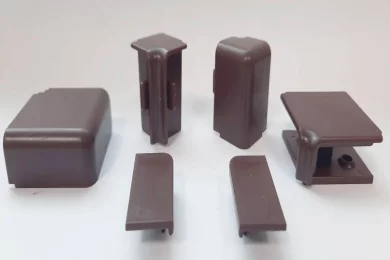 Комплект заглушек для плинтуса Квадро