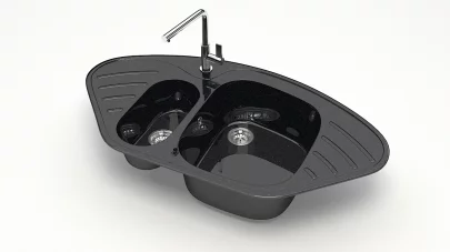 Мойка глянцевая Z23 Pietra1