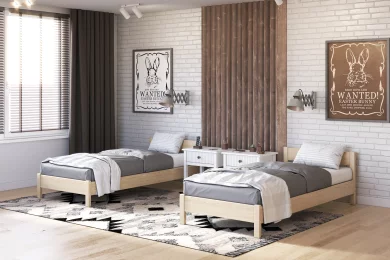 Кровать Эби с основанием