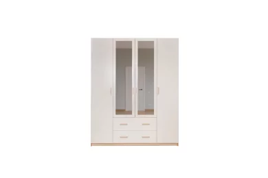 Шкаф Памир распашной 1600 4-х дверный с ящиками