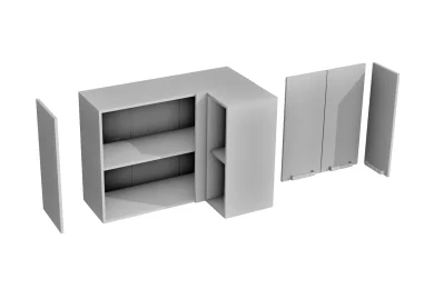 Верхний шкаф Аленушка ВПУ 1000 угловой