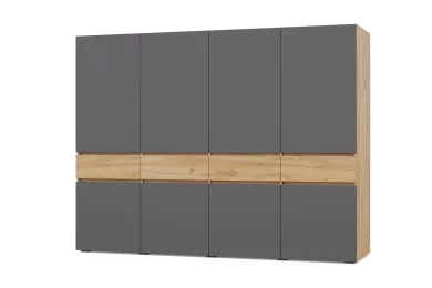 Шкаф Шерлок 8-х створчатый с ящиками Ш41