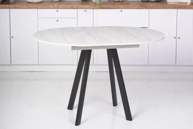 Стол кухонный Элип круглый раздвижной