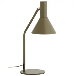 Лампа настольная lyss, 50х25х18 см, оливковая матовая