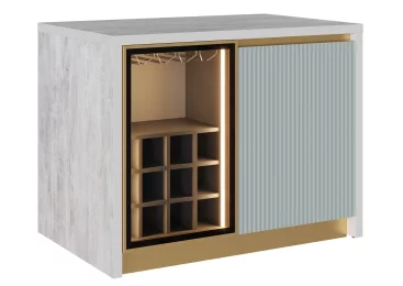 Тумба кухонная островная МК Стиль ТКО-1200