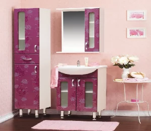 Комплект мебели для ванной комнаты Аквамарин 2