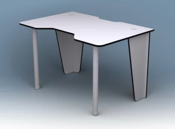 Геймерский компьютерный стол GT-WXGL-120 белый