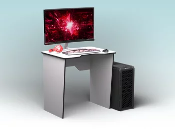Геймерский компьютерный стол SGT-086 белый