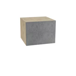 Шкаф верхний СМ горизонтальный с 1 створкой 600 (h=460) ШВГ 619