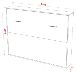 Шкаф-кровать STRADA140